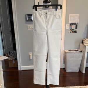 Wilfred white/beige light leather pants